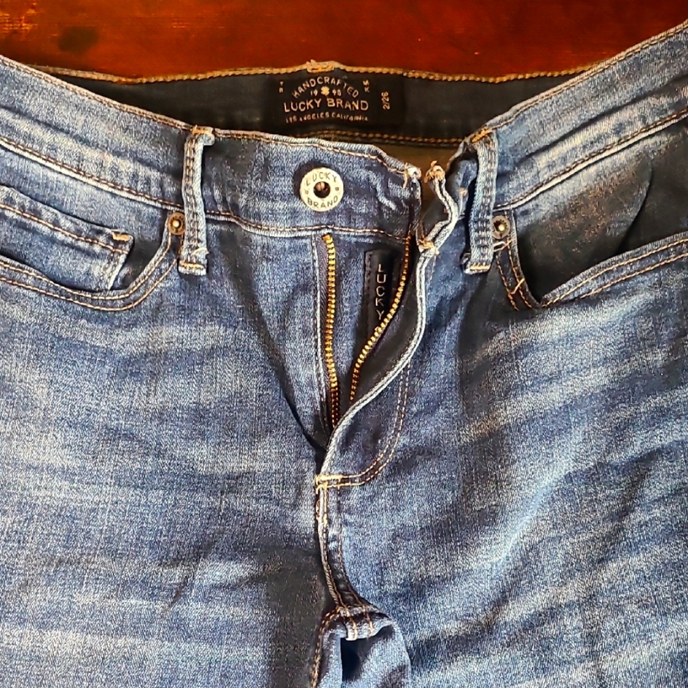 Lucky Brand Womens Brooke Straight Jeans